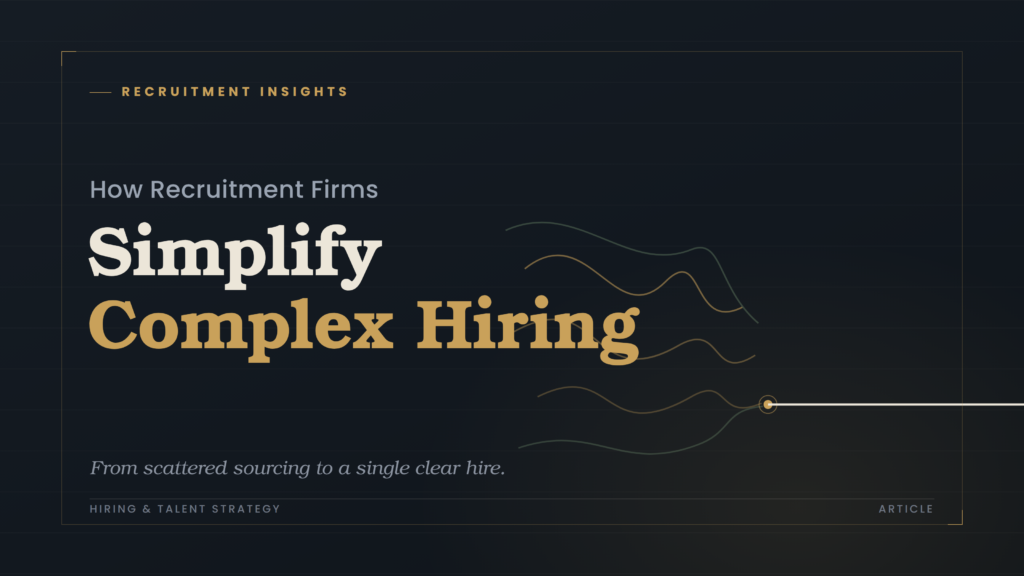 cover simplify complex hiring